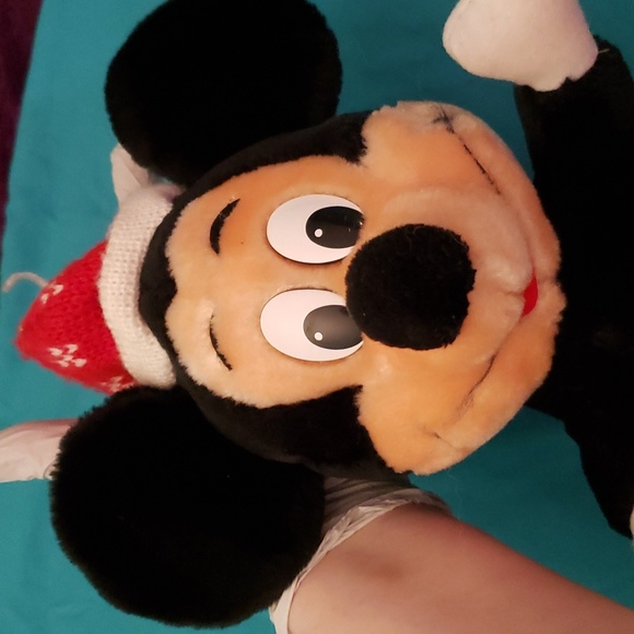 Vintage Mickey Mouse Plush - Picture 2 of 9